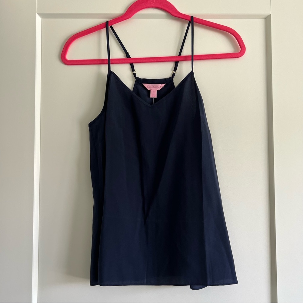 NWT Lilly Pulitzer Dusk Top True Navy Size XXS